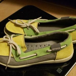 Croc boat shoes
